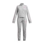 Under Armour UA Icon Knit Crop Tracksuit Kız Çocuk Eşofman Takımı, Gri, XL