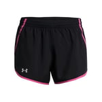 Under Armour UA LAUNCH 5 2-IN-1 SHORTS Erkek Şort Black/Black/Reflective LG