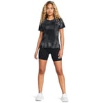 Under Armour UA Launch 6in Short Kadın Şort Black/Black/Reflective