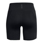 Under Armour UA Launch 6in Short Kadın Şort Black/Black/Reflective