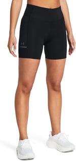 Under Armour UA Launch 6in Short Kadın Şort Black/Black/Reflective