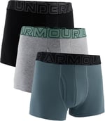 Under Armour Ua Performance Pamuklu Boxer - Katı 3'lü PaketBoxer KülotErkek