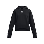Under Armour Ua Rival Fleece Crop Hoodie Sweatshirt Kız çocuk - Seçenekler: 128-140, 140-150, YXS, S, M, XL, YXL, YLG, YMD, YSM