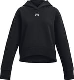 Under Armour Ua Rival Fleece Crop Hoodie Sweatshirt Kız çocuk - Seçenekler: 128-140, 140-150, YXS, S, M, XL, YXL, YLG, YMD, YSM