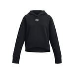 Under Armour Ua Rival Fleece Crop Hoodie Sweatshirt Kız çocuk - Seçenekler: 128-140, 140-150, YXS, S, M, XL, YXL, YLG, YMD, YSM