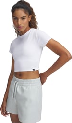Under Armour UA Rival Rib Baby Tee T-shirt Kadın