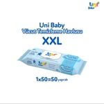 Uni Baby Vücut Temizleme Havlusu XXL 50 Yaprak - Seçenekler: 1 Adet, 1 Adet (2 paketi)