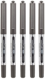 uni-ball Eye Micro UB-150 Roller Kalemler - Siyah, 5'li Paket