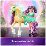Unicorn Academy AVA ve Tek Boynuzlu At Leaf seti – Sevilen Netflix dizisinden yaklaşık 12 cm orijinal figürler,4 yaş+ için