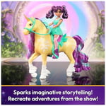 Unicorn Academy AVA ve Tek Boynuzlu At Leaf seti – Sevilen Netflix dizisinden yaklaşık 12 cm orijinal figürler,4 yaş+ için