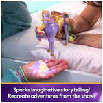 Unicorn Academy, Sophia & Light Magic Wildstar, Gökkuşağı Işık Efektli, 2 Sürüş Aksesuarı, Bebekler ve Tek Boynuzlu At Oyuncakları 4 Yaş ve Üzeri Kızlar için