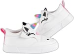 Unicorn Beyaz Kız Sneakers Spor Ayakkabı