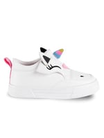 Unicorn Beyaz Kız Sneakers Spor Ayakkabı