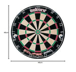 Unicorn Eclipse Pro, Professional Bristle Dartboard with Competition Quality Sisal, Spider and Number Ring, Professional Dart Board for Adults