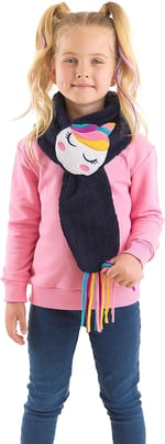 Unicorn Kız Çocuk Atkı