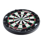 Unicorn Striker, Classic, and Contender Bristle Steel Tip Dartboard Models - Recreational-Quality Bristle Dartboard - Rotatable Metal Number Ring - Slim Wire Fasteners to Reduce Bounce Outs