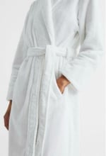 Üniseks Yetişkin Bornoz Beyaz Unisex Bornoz