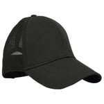 Unisex Ayarlanabilir Haki Fileli Spor Basic Şapka