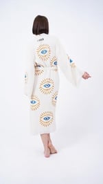 Unisex Boho Plaj Kıyafeti Kimono