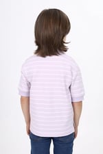 Unisex Çocuk Çizgili Tişört - Seçenekler: 2 Yıl, 3 Yıl, 4 Yıl, 5 Yıl, 6 Yıl
