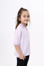 Unisex Çocuk Çizgili Tişört - Seçenekler: 2 Yıl, 3 Yıl, 4 Yıl, 5 Yıl, 6 Yıl