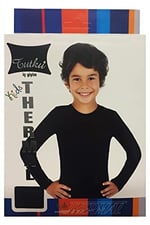 Unisex Çocuk Siyah Termal Alt Üst Takım D135-d136 (siyah / 8-10 Yaş)
