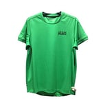 Unisex Çocuk Spor T-Shirt Bisiklet Yaka Yeşil
