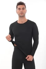 Unisex Kışlık Pamuklu Yakmayan Termal İçlik, Alt Üst Takım, Fanila - Seçenekler: 2XL-3XL, 4XL-5XL, S-M, L-XL
