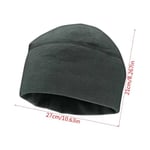 Unisex Kışlık Polar Kadın Erkek Bere Düz Renklerde Standart Beden