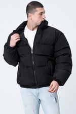 Unisex Yağmur ve Rüzgar Geçirmez Bomber Oversize Mont | Su İtici, Fermuarlı, Astarlı, Lastikli Bel - Zeno-01