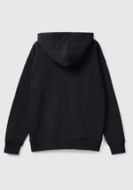 United Colors of Benetton 3J68U5001 Kapüşonlu Fermuarlı Erkek Sweatshirt