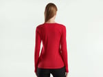 United Colors of Benetton Basic V Yaka Uzun Kollu T-Shirt T-Shirt Kadın