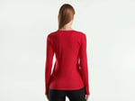 United Colors of Benetton Basic V Yaka Uzun Kollu T-Shirt T-Shirt Kadın