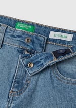 United Colors of Benetton Erkek Çocuk 5 Cepli Eco-Recycle Slim Fit Denim Pantolon