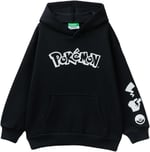 United Colors of Benetton Erkek Çocuk Pokemon Baskılı Önü Cepli Sweatshirt Sweatshirt