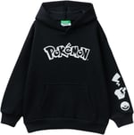 United Colors of Benetton Erkek Çocuk Pokemon Baskılı Önü Cepli Sweatshirt Sweatshirt