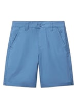 United Colors of Benetton Erkek Çocuk Beyaz Cepli Regular Fit Denim Bermuda Şort