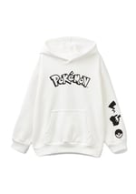 United Colors of Benetton Erkek Çocuk Pokemon Baskılı Önü Cepli Sweatshirt Sweatshirt