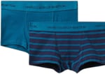 United Colors of Benetton Erkek Çocuk Lacivert-Mavi Bel Bandı Logolu 2'li Boxer Seti, 625A3VPS0X01J - Seçenekler: 4-5 Yıl, 7-8 Yıl, 18-24 Ay