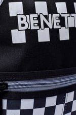 United Colors of Benetton Erkek Çocuk Anaokul Tekerlekli Çanta Seti BNT798320 Siyah-Beyaz STD