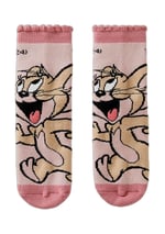 United Colors of Benetton Erkek Çocuk Tom ve Jerry Baskılı Uzun Soket Çorap, 624A6AO30703I