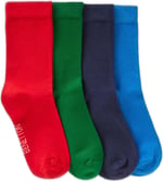 United Colors of Benetton Erkek Çocuk Karışık 4'lü Soket Çorap