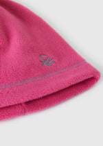 United Colors of Benetton Erkek Çocuk Pembe Logolu Polar Bere