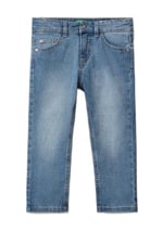 United Colors of Benetton Erkek Çocuk 5 Cepli Eco-Recycle Slim Fit Denim Pantolon