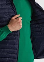 United Colors of Benetton Erkek Pufa Yelek, Lacivert