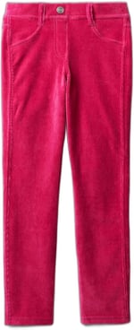 United Colors of Benetton Kadife Jegging Kız Çocuk Tayt, Fuşya, XL