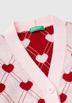 United Colors Of Benetton Kadın / Kız V-yaka Sweater Uzun Kollu Tyc8198ad8abd4eb03