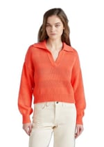 United Colors Of Benetton Kadın Uzun Kollu Moda > Kadın > Kıyafet > Triko > Kazak 125p1898d3015