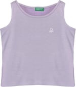 United Colors Of Benetton Kız Çocuk Atlet BNT-G21279 Lila 13-14 Yaş