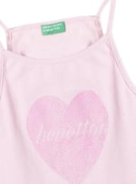 United Colors Of Benetton Kız Çocuk Atlet BNT-G21220 MAVİ 11-12 Yaş